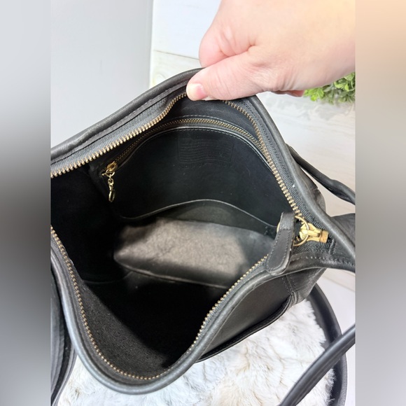 Coach 9060 Slim Duffle Sac Costa Rica– Vintage 2000, Leather Shoulder Bag - Picture 14 of 17